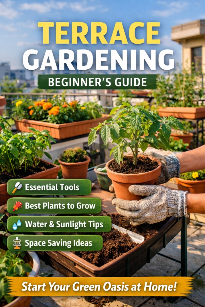 Terrace Gardening Beginner Guide